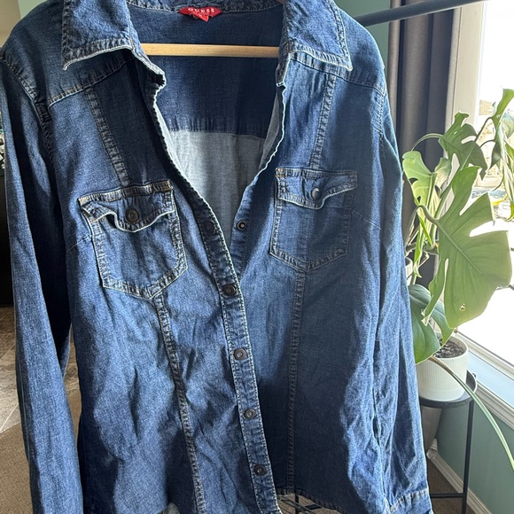 Guess Tops - Guess Indigo Denim Shirt